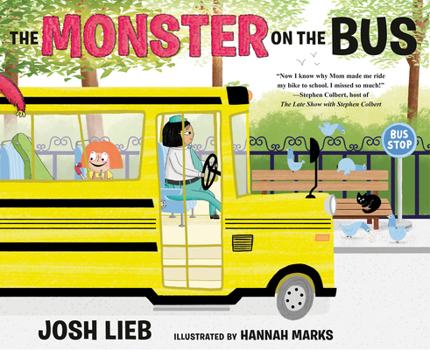 Hardcover The Monster on the Bus Book