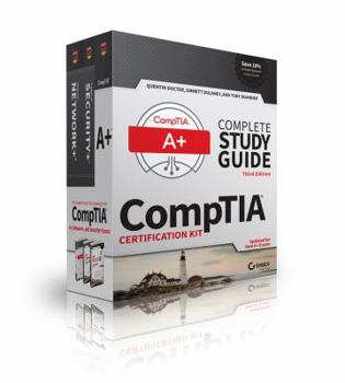 Paperback Comptia Complete Study Guide 3 Book Set, Updated for New A+ Exams Book