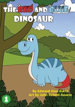 Paperback The Red And Blue Dinosaur Book