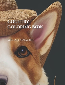 Paperback Country Coloring Book