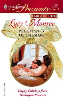 Paperback Pregnancy of Passion [Large Print] Book