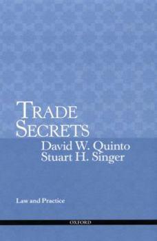 Paperback Trade Secrets: Law and Practice Book