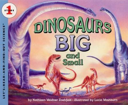 Paperback Dinosaurs Big and Small Book