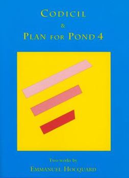 Paperback Codicil & Plan for Pond 4 Book
