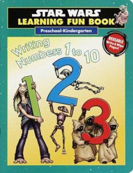 Paperback Writing Numbers 1 to 10: Preschool-Kindergarten Book