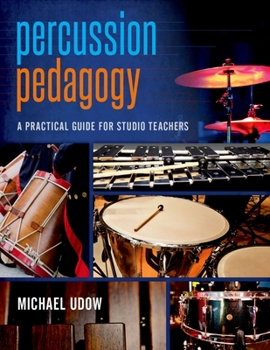 Paperback Percussion Pedagogy Book