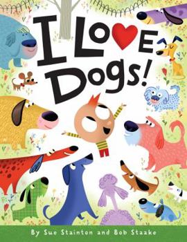 Hardcover I Love Dogs! Book