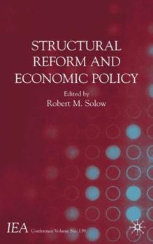 Hardcover Structural Reform and Macroeconomic Policy Book