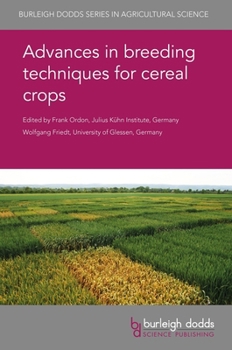 Hardcover Advances in Breeding Techniques for Cereal Crops Book
