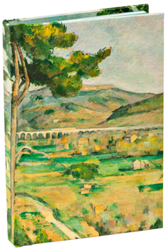 Hardcover Teneues - Mini Notebook: Paul Cezanne Mont Sainte-Victoire, Hardcover, 120 Dot-Grid Pages with Lay Flat Binding: Pocket Size Mini Hardcover Notebook w Book