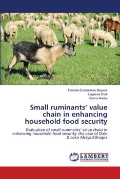 Paperback Small ruminants' value chain in enhancing household food security Book