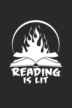 Paperback Reading: 6x9 Reading - dotgrid - dot grid paper - notebook - notes Book