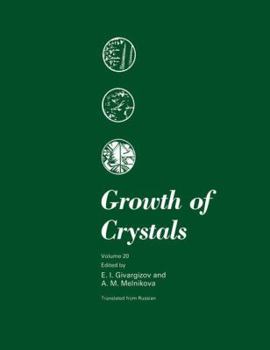 Paperback Growth of Crystals Book