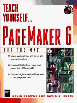 Paperback Teach Yourself...Pagemaker 6 for the Macintosh Book