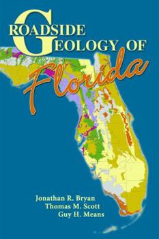 Paperback Roadside Geology of Florida Book