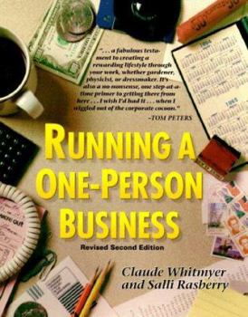 Paperback Running a One Person Business Book