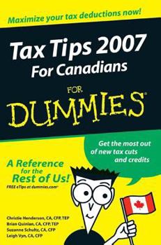 Paperback Tax Tips 2007 for Canadians for Dummies? Book