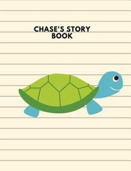 Paperback Chase's Story Book: Children's Drawing and Handwriting Practice Book Ages 3 +, Pre K Through 3rd Grade, Picture Box with Title, Five Lines Book