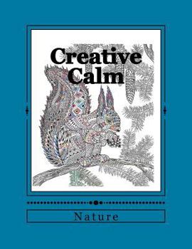 Paperback Creative Calm: Nature Book