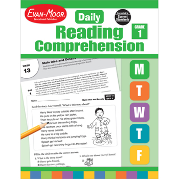 Paperback Daily Reading Comprehension, Grade 1 Te Book