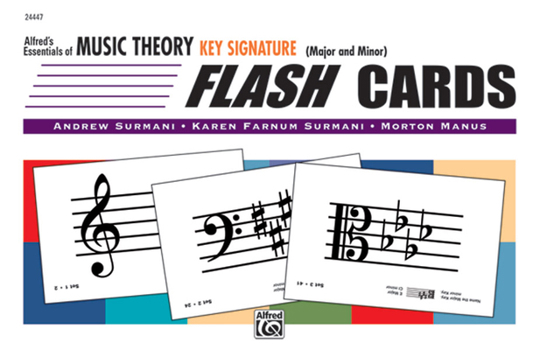 Essentials of Music Theory Major and Minor: Flash Cards - Key Signature (Essentials of Music Theory)