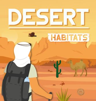 Library Binding Desert Habitats Book