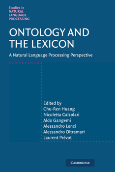 Ontology and the Lexicon - Book  of the Studies in Natural Language Processing