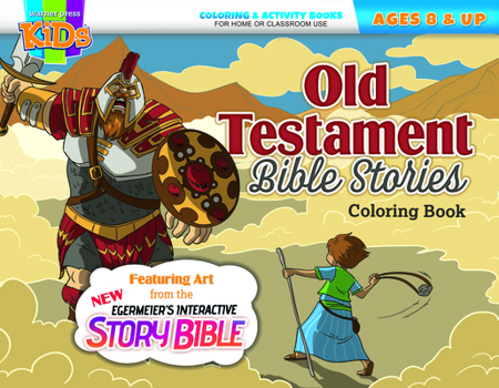 Paperback Egermeier's Coloring Book - Old Testament Stories: Coloring Activity Books - General - Ages 8-10 Book