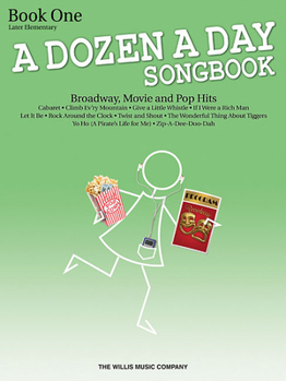 Paperback A Dozen a Day Songbook, Later Elementary, Book One Book