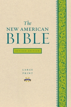 Paperback Large Print Bible-NABRE [Large Print] Book