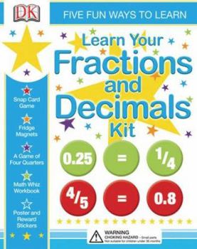 Hardcover Learn Your Fractions and Decimals Kit Book