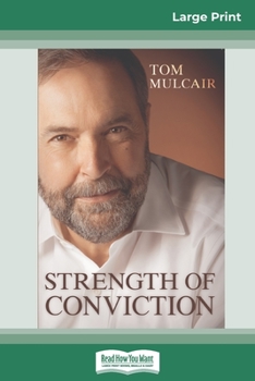 Paperback Strength of Conviction (16pt Large Print Edition) [Large Print] Book