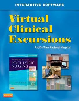 Paperback Virtual Clinical Excursions 3.0 for Principles and Practice of Psychiatric Nursing Book