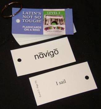 Paperback Latin's Not So Tough! Level 2 Flashcards Book