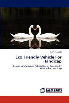 Paperback Eco Friendly Vehicle for Handicap Book