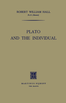 Paperback Plato and the Individual Book