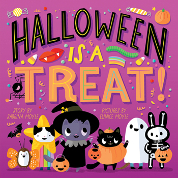 Board book Halloween Is a Treat! (a Hello!lucky Book): A Board Book