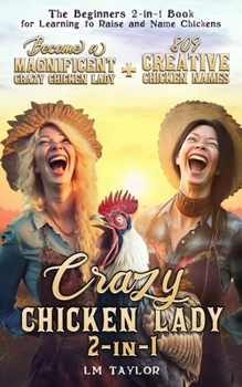 Paperback Crazy Chicken Lady 2 - In - 1 Book