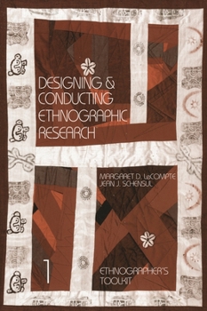 Paperback Designing and Conducting Ethnographic Research (Ethnographer's Toolkit) Book