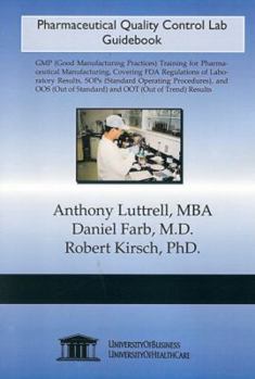 Paperback Pharmaceutical Quality Control Lab, Guidebook Book