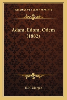 Paperback Adam, Edom, Odem (1882) Book