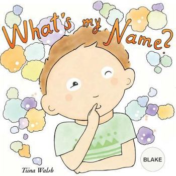 Paperback What's my name? BLAKE Book