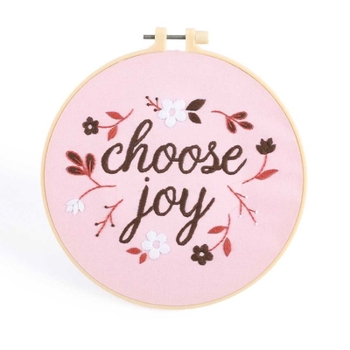 Embroidery Kit - Choose Joy