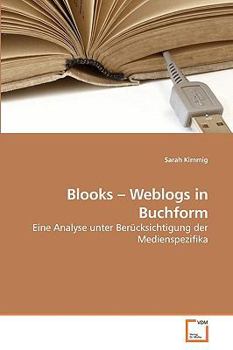 Paperback Blooks - Weblogs in Buchform [German] Book