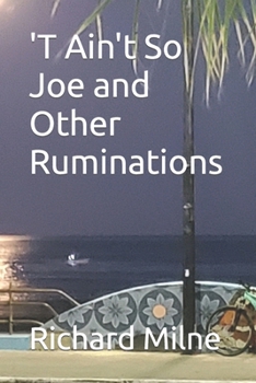 Paperback 'T Ain't So Joe and Other Ruminations Book