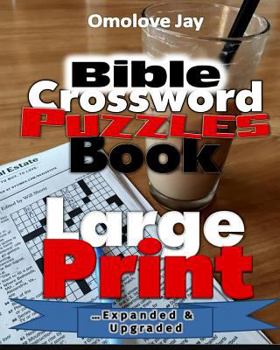 Paperback Bible Crossword Puzzle Book Large Print [Large Print] Book