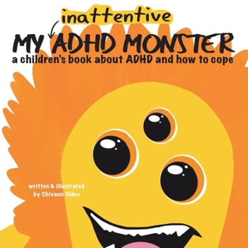 Paperback My Inattentive ADHD Monster Book