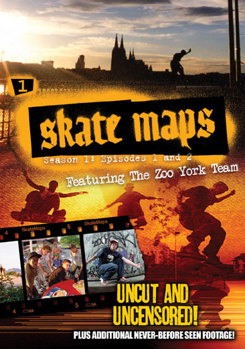 DVD Skate Maps Season 1: Episodes 1 and 2 Book