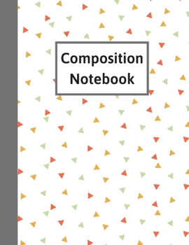 Paperback Composition Notebook: Wide Ruled Paper, 120 Sheets, Size 8.5 x 11 inch Book