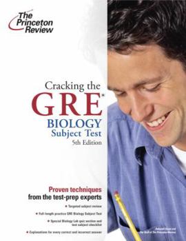 Paperback Cracking the GRE Biology Subject Test Book